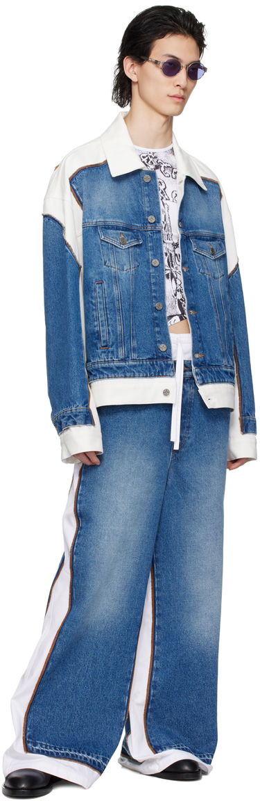 Jakke Jean Paul Gaultier Gaultier 'The Trompe L'œil' Denim Jacket Blå | 24/25-U-VE039I-D013-5701, 3