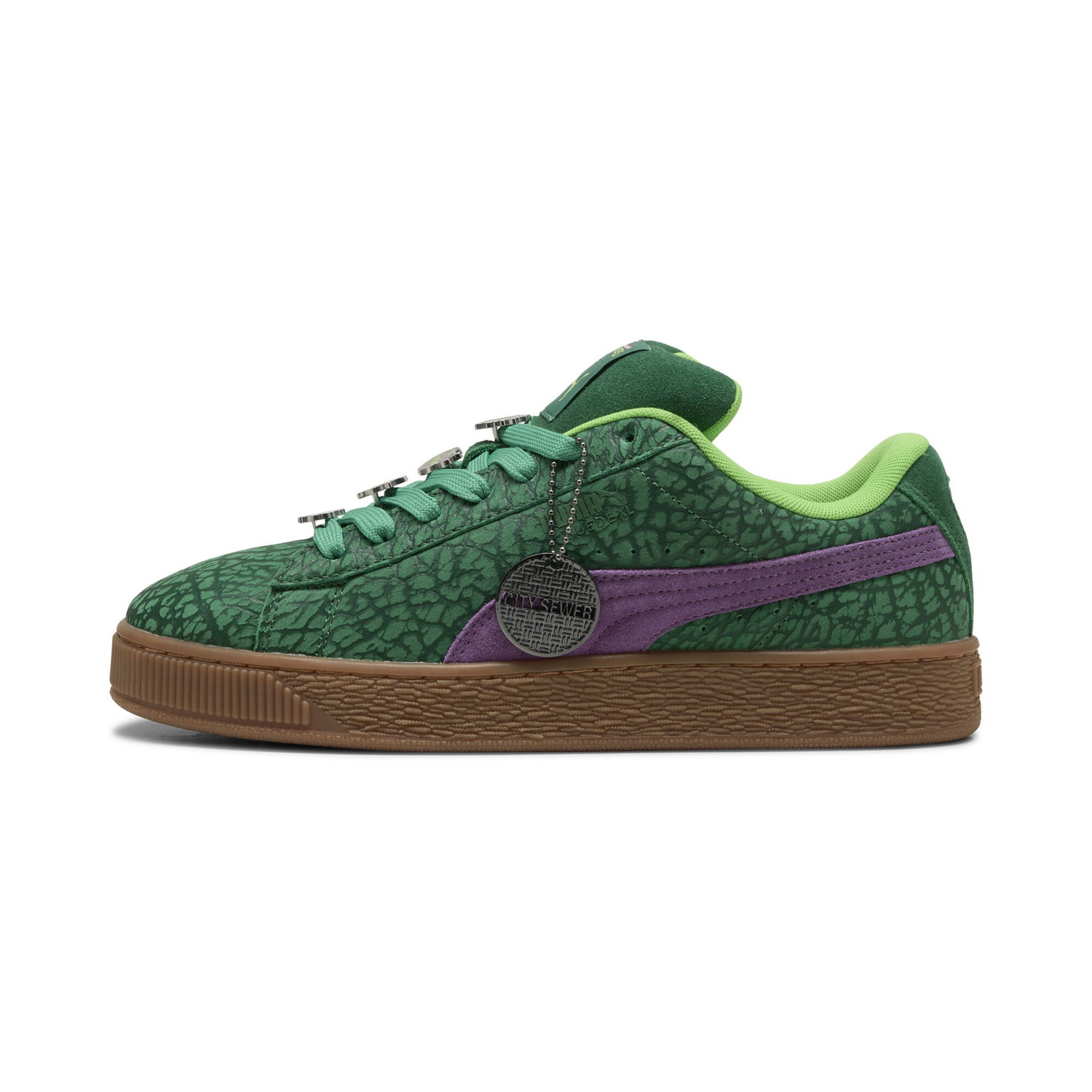 Sneakers og sko Puma PUMA x TNMT Suede XL Grøn | 401304_01, 0