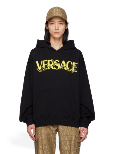 Sweatshirt Versace Printed Sort | 1010710_1A07769