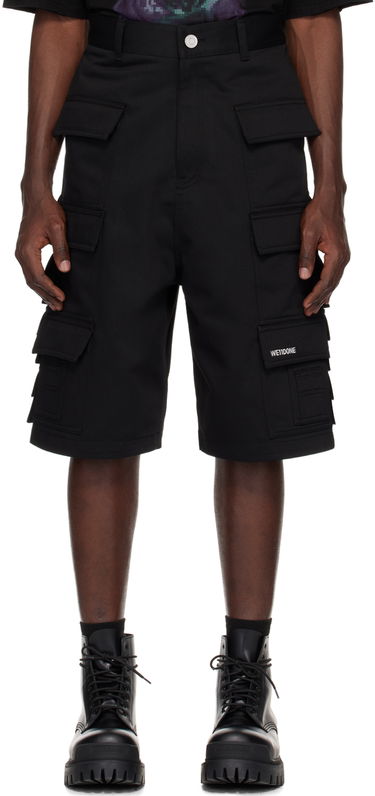 Shorts We11done We11done Flap Pocket Shorts Sort | WD-PT1-24-218-M-BK, 0