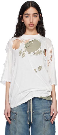 Rick Owens DRKSHDW Distressed T-Shirt