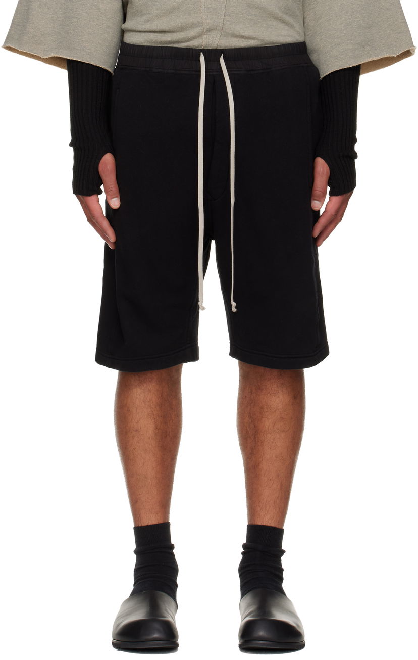 Shorts Rick Owens DRKSHDW Concordians Pusher Shorts Sort | DU02E7373 FSL