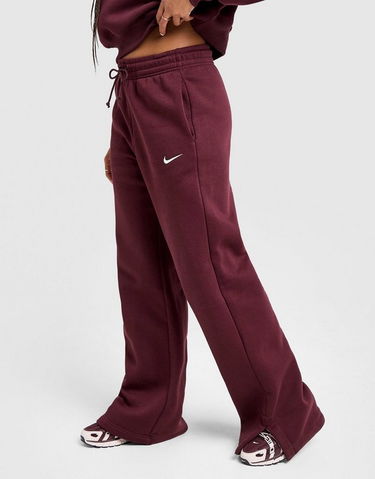 Joggingbukser Nike Nike Sportswear Phoenix Fleece High Rise Wide 2 Pants Bourgogne | IH1011-652, 1