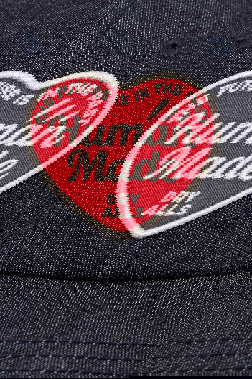 Kasket Human Made Human Made Baseball Cap Mørkeblå | HM29GD049, 1