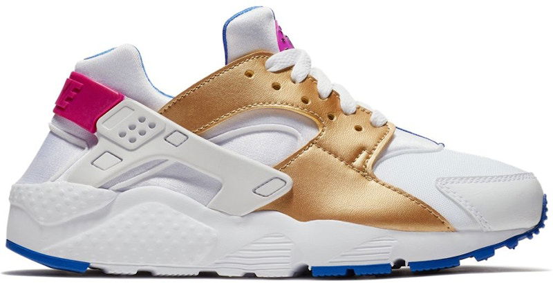 Sneakers og sko Nike Air Huarache Run Peanut Butter & Jelly Flerfarvet | 654280-109, 0