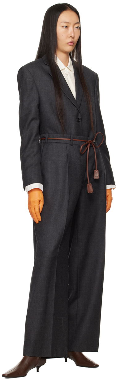 Handsker The Row Long Leather Gloves Brun | 7349-P52, 2