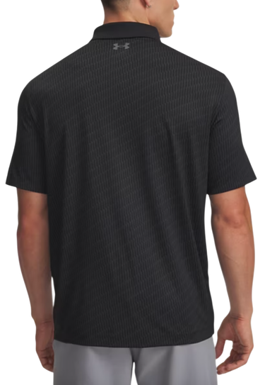 Polo skjorte Under Armour Under Armour Matchplay Printed Polo Shirt Sort | 1377377-010, 2