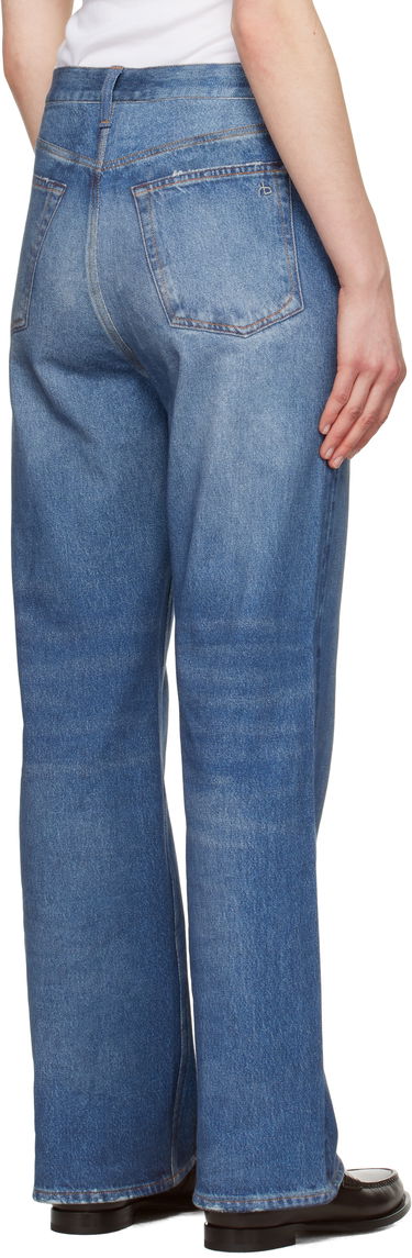Jeans rag & bone rag & bone Miramar Terry Shea Ankle-Length Jeans Blå | WCW25S70008200, 2