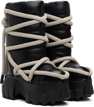 Sneakers og sko Rick Owens Concordians Lunar Mega Tractor Boots Sort | RP02E4862 LGYPW3, 3