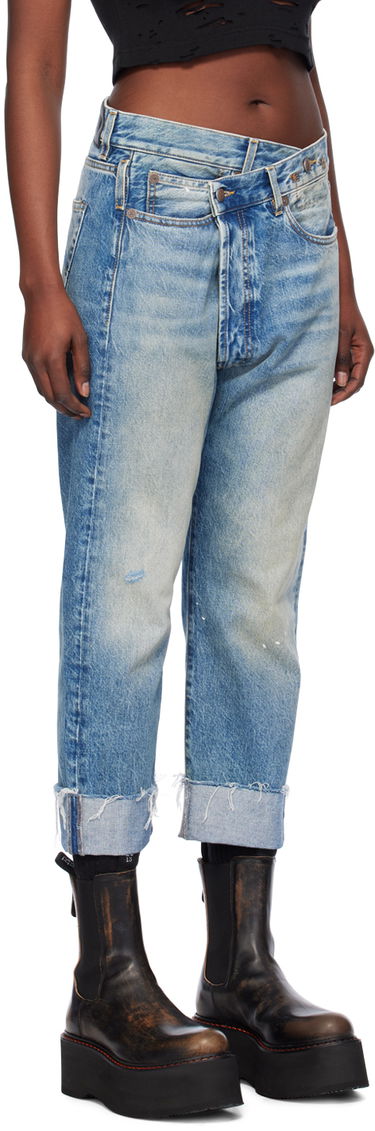 Jeans R13 R13 Crossover Jeans Blå | R13W2048-735, 4
