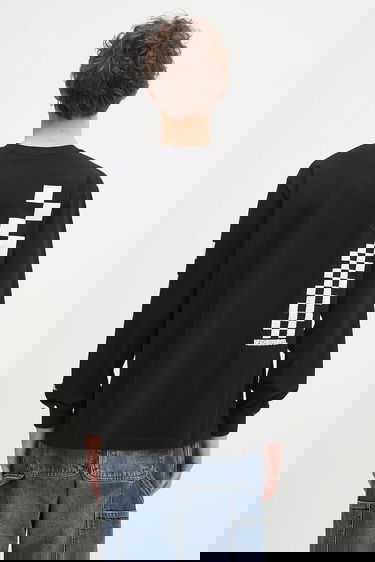 T-shirt Neighborhood NEIGHBORHOOD Long Sleeve Graphic T-Shirt Sort | 242PCNH.LT05, 2