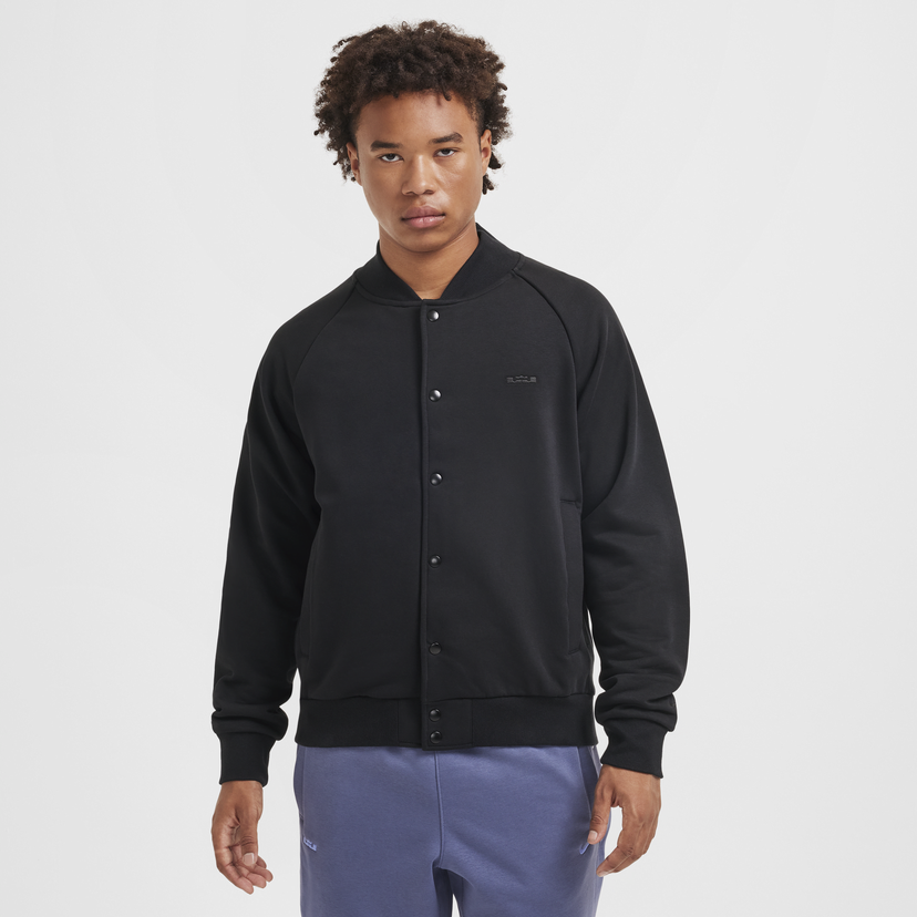 Bomberjakke Nike Therma-FIT Standard Issue Bomber Jacket Sort | FZ1034-010
