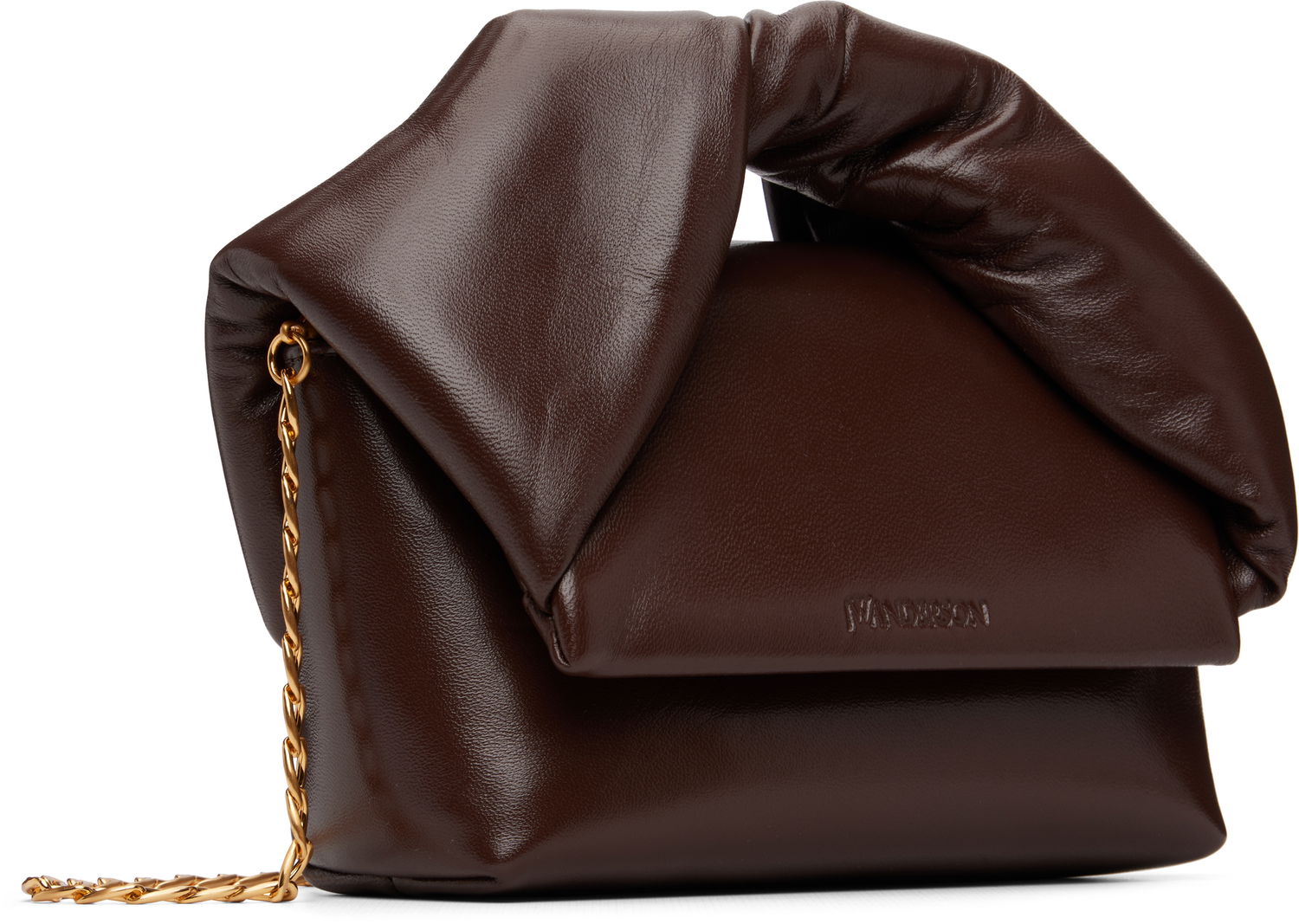Håndtaske JW Anderson Small Twister Bag Brun | HB0753-LA0376, 1