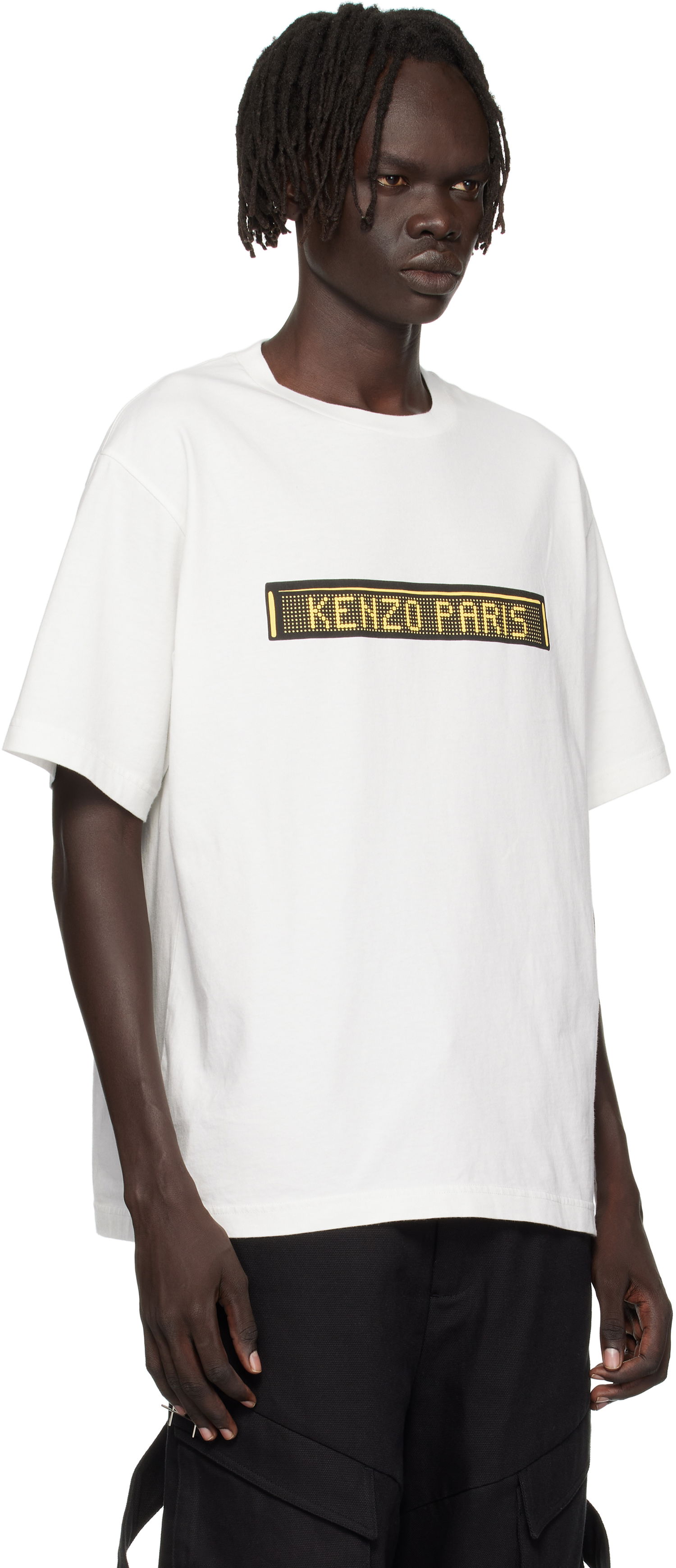 T-shirt KENZO Kenzo 'KENZO City' Oversized T-Shirt Hvid | FF65TS4524SG, 1