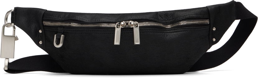 Taljetaske Rick Owens Rick Owens Concordians Geo Bumbag Sort | RA02E0730 LBA