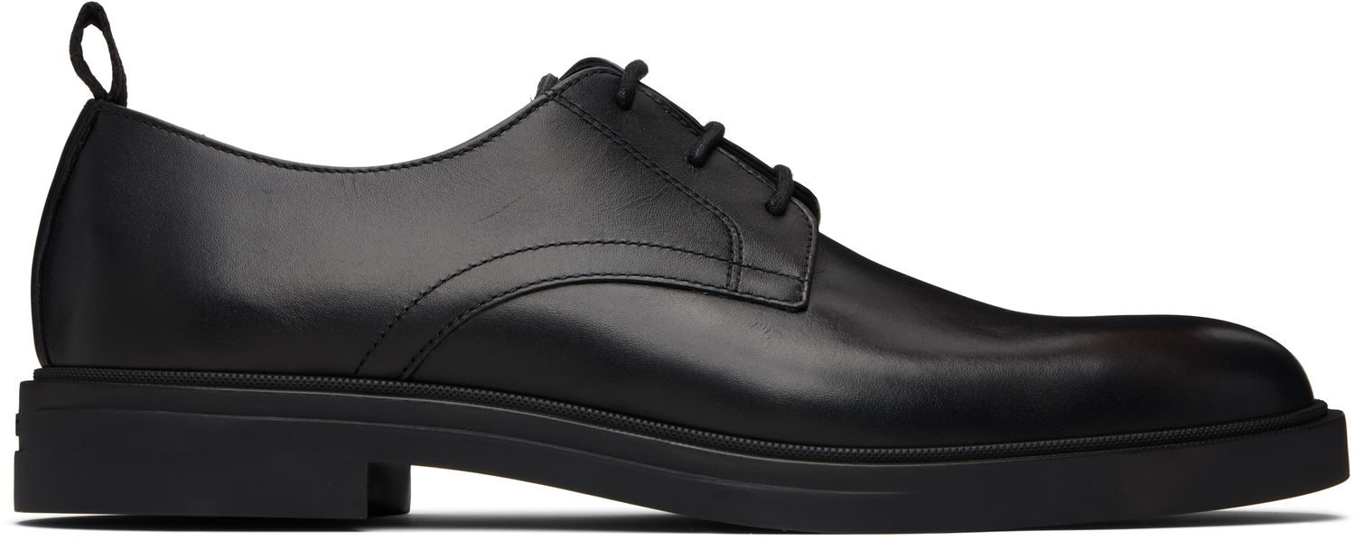 Sneakers og sko BOSS BOSS Leather Derbys Sort | 50552540, 0