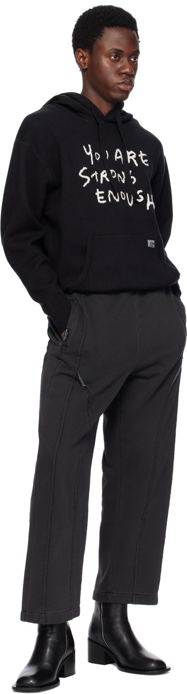 Joggingbukser izzue Izzue Paneled Sweatpants Sort | IZXPTN6721W4NBKX, 3