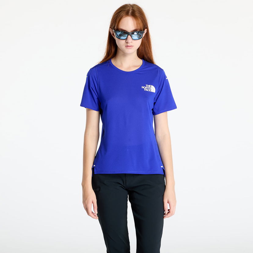 T-shirt The North Face Summit High Trail Run Short Sleeve Tee Blå | NF0A88X90OB1