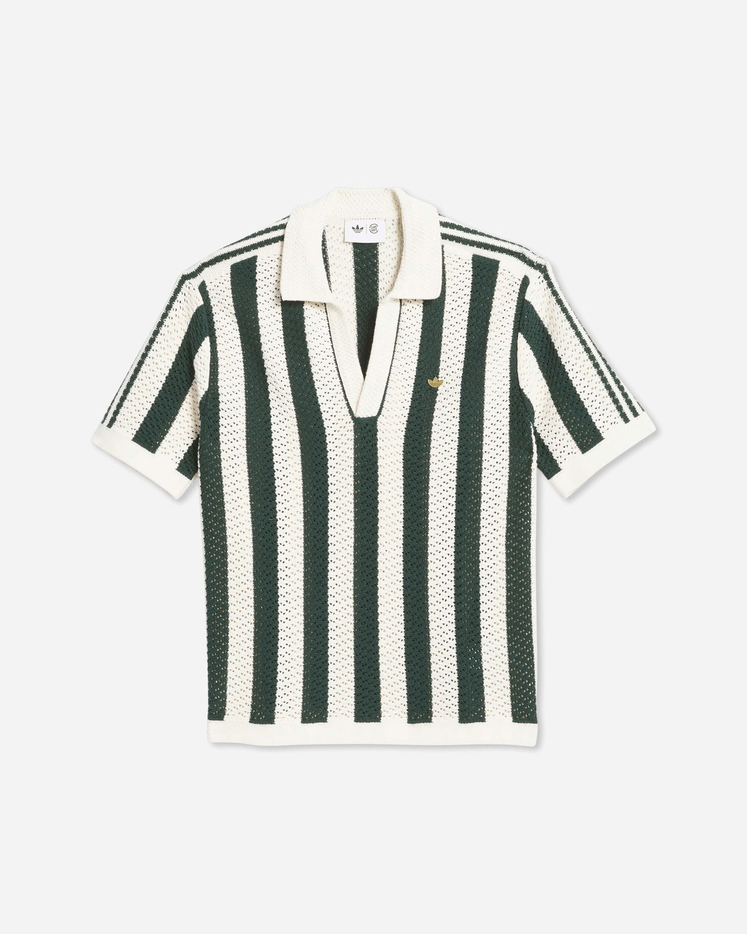 Polo skjorte adidas Originals CLOT by Edison Chen Pique Polo Grøn | JP1615, 1