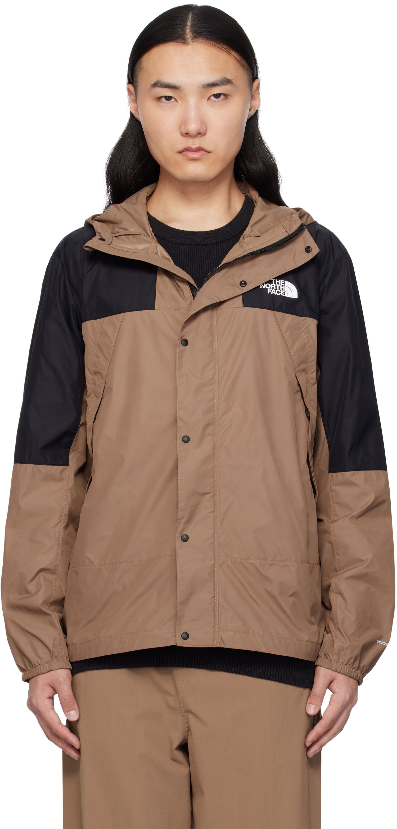 Vindjakke The North Face Mountain Wind Jacket Brun | NF0A8B5J, 0