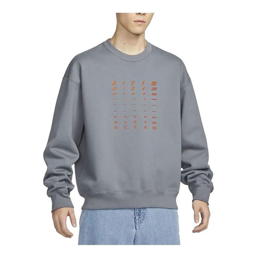 Sweatshirt Nike SB Skateboard Graphic Sweatshirt Grå | FB8434-084