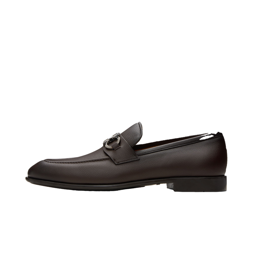 Sneakers og sko FERRAGAMO Salvatore Ferragamo Gancini Ornament Loafers Brun | 775115