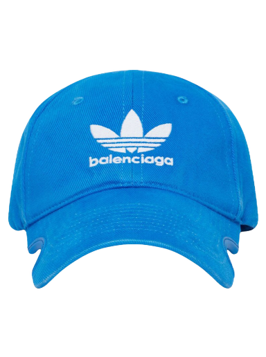 Kasket Balenciaga adidas x Trefoil Logo Cap Blå | 723749410B24877