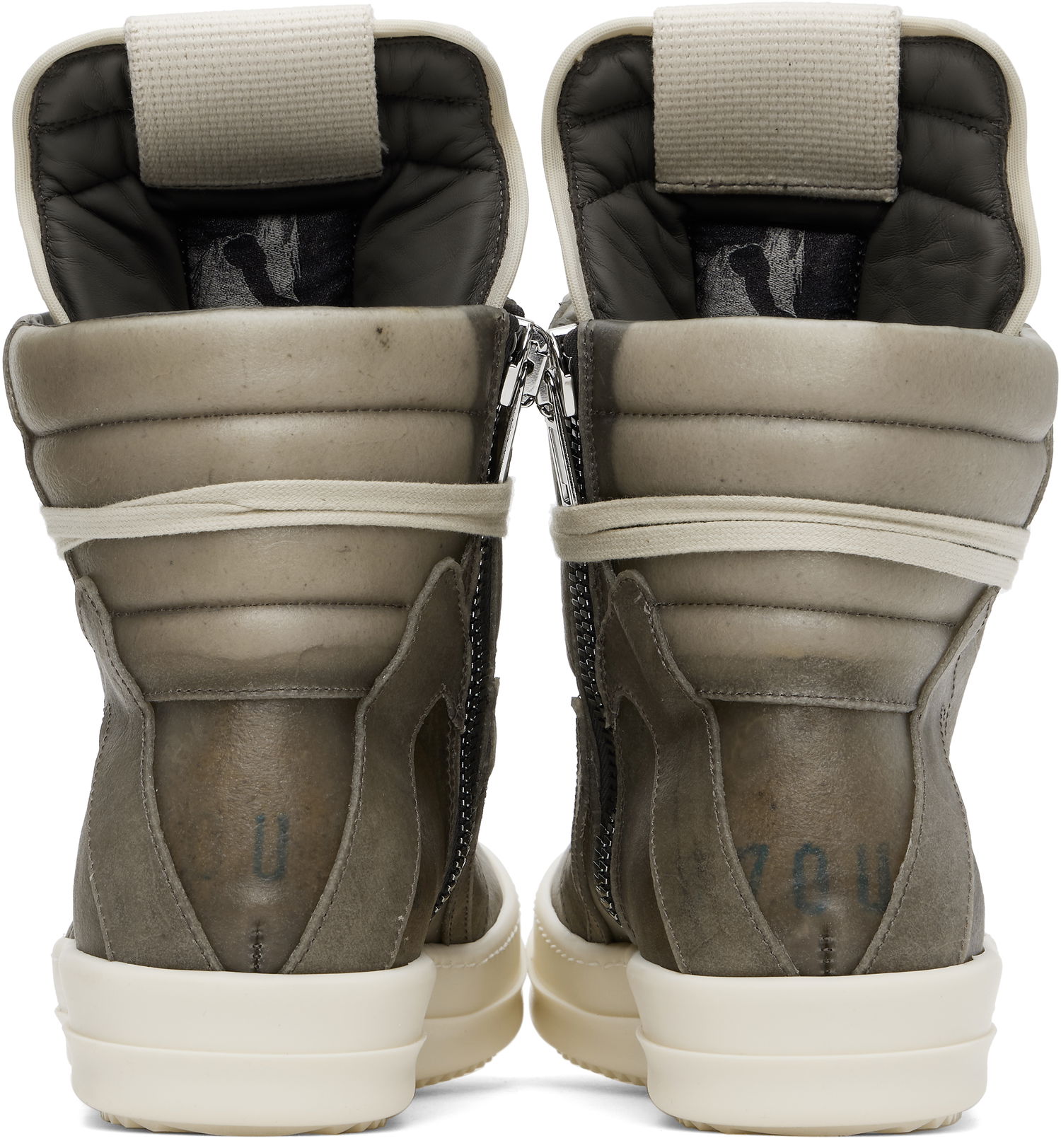 Sneakers og sko Rick Owens Rick Owens Hollywood Geobasket Grå | RR01E5894 LCT, 1
