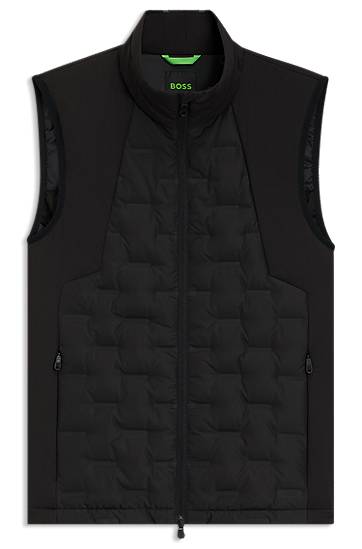 Vest BOSS BOSS Down Gilet with Logo Pattern Sort | 50541053