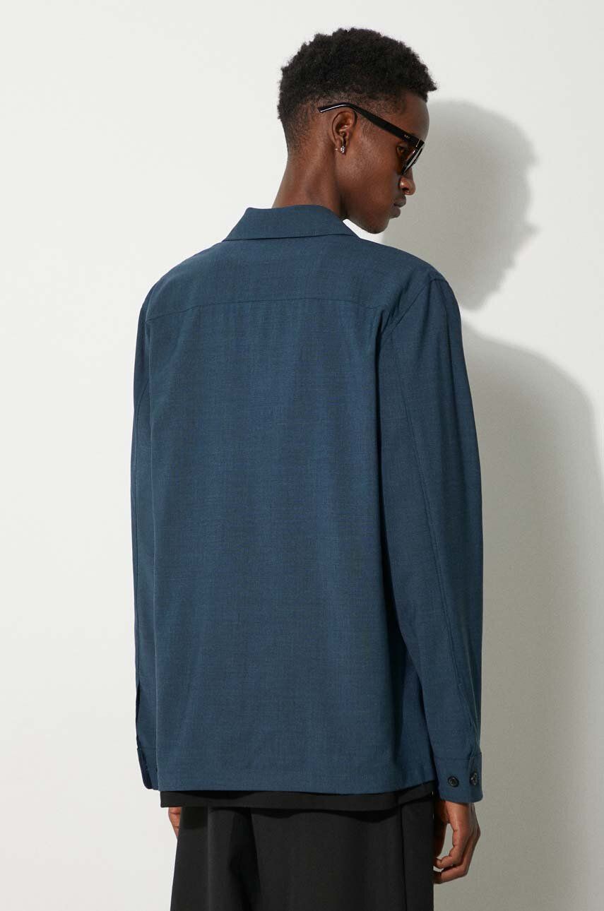 Jakke Paul Smith Paul Smith Wool Overshirt Blå | M1R.703Y.M02212, 1