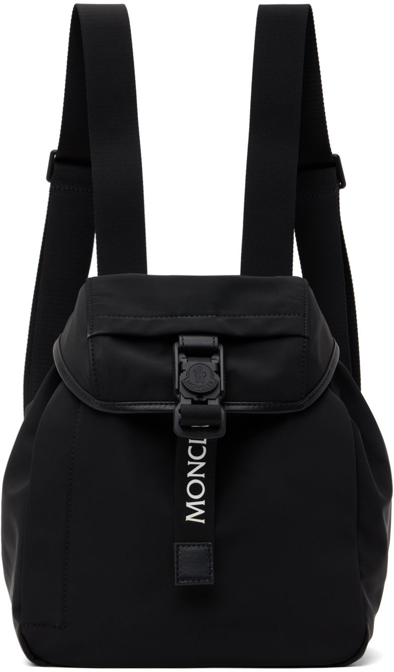 Rygsæk Moncler Nylon Drawstring Backpack Sort | J209B5A00003M3873