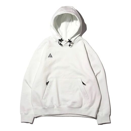 Sweatshirt Nike ACG ACG Fleece Hoodie Hvid | BQ7199-121