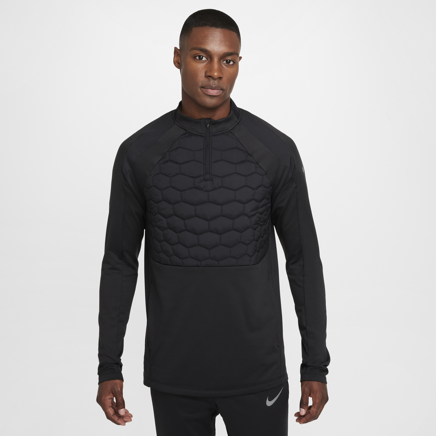 Sweatshirt Nike Strike Therma-FIT Training Sweatshirt Sort | FZ0566-010, 0