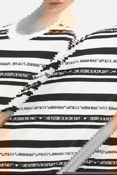 T-shirt Human Made Human Made Striped T-Shirt Hvid | HM29CS027, 2