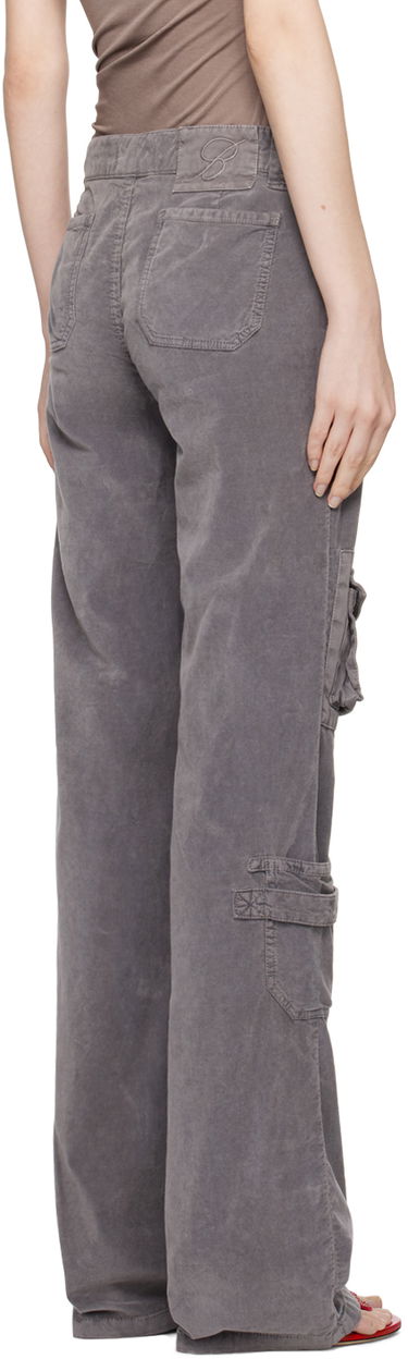 Cargo bukser Blumarine Cargo Pocket Trousers Grå | A322P101A, 2