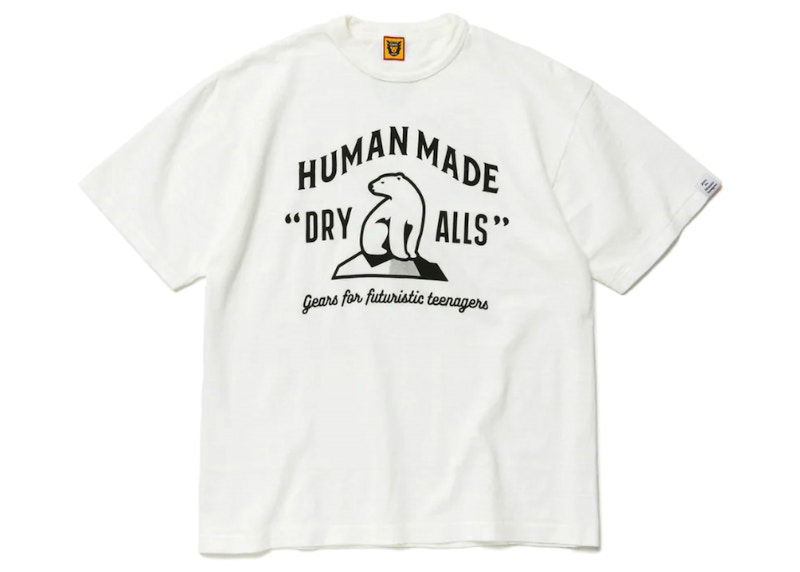 T-shirt Human Made Polar Bear Graphic T-Shirt Hvid | HM23TE027