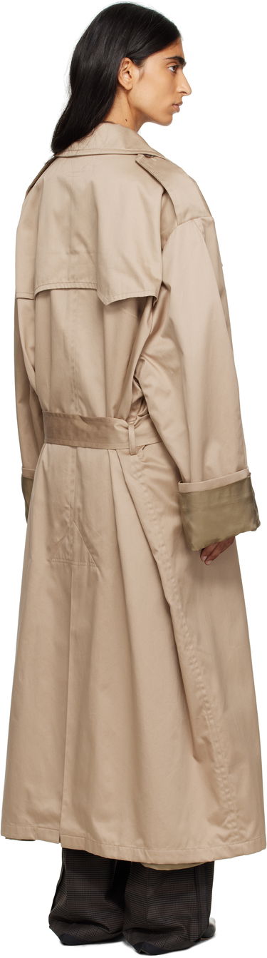 Trenchcoat Maison Margiela MM6 Maison Margiela Cotton Trench Coat Beige | S52AH0081 M35368, 2