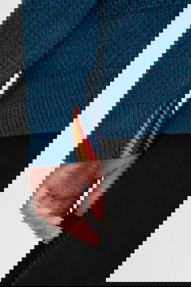 Sweater Barbour Barbour x Paul Smith Saddle Striped Wool Crewneck Sweater Flerfarvet | MKN1696BU91, 4