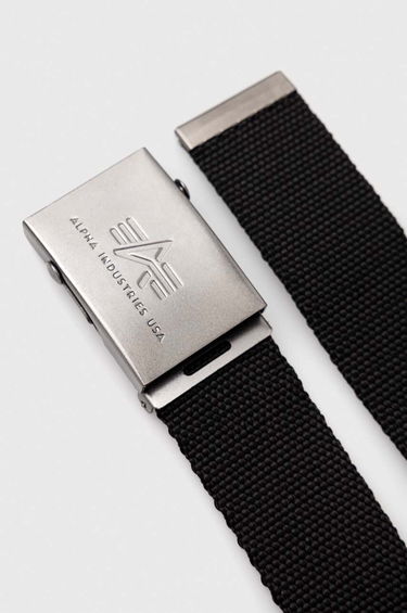 Bælter Alpha Industries Belt Sort | 100906.03, 1