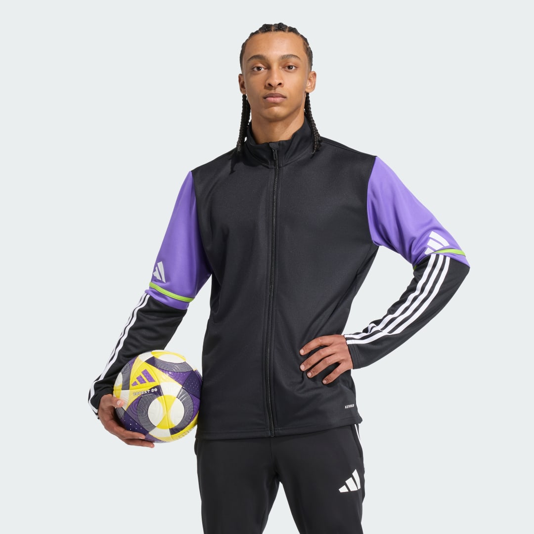Jakke adidas Performance Squadra 25 Training Jacket Sort | JV6067, 0