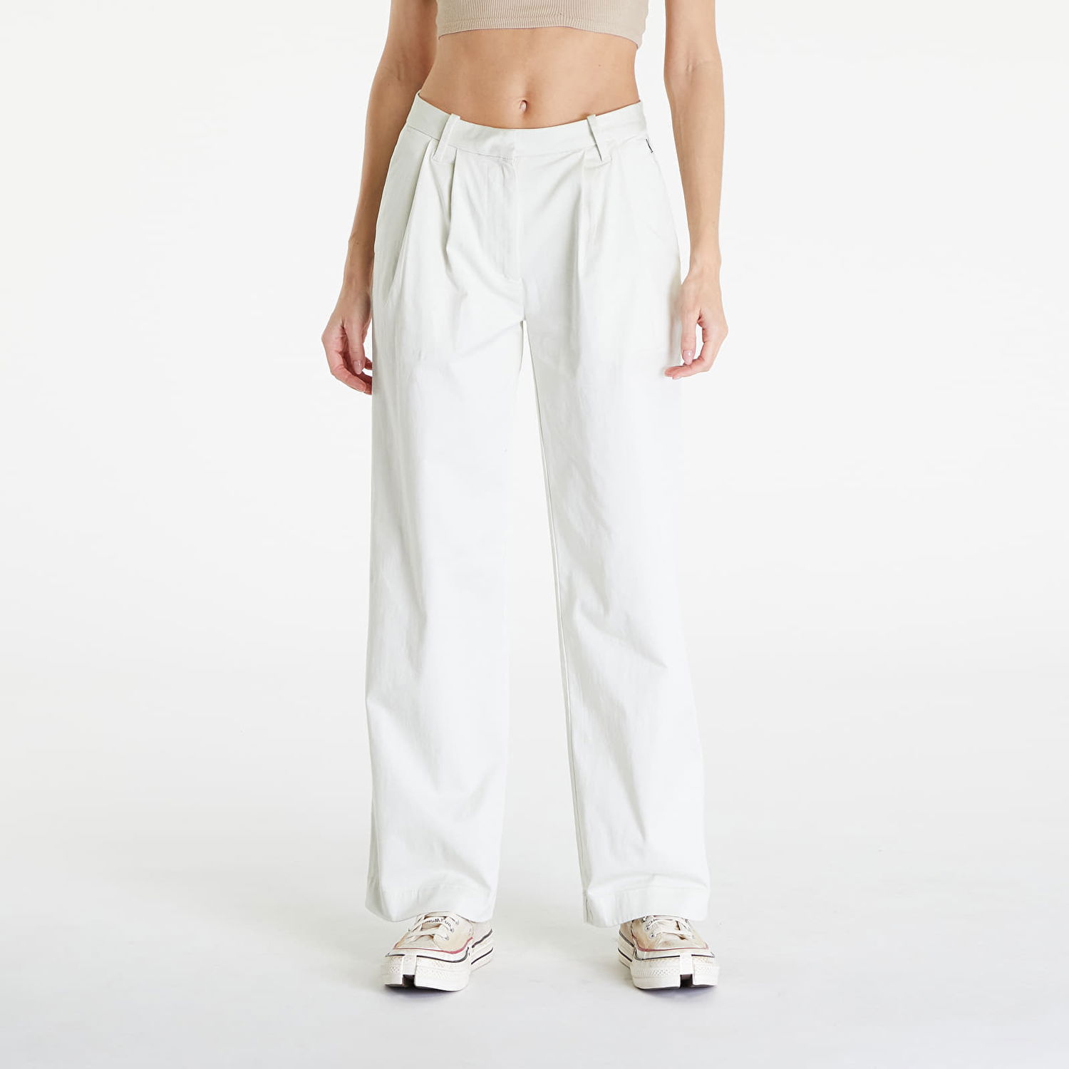 Jeans CALVIN KLEIN Utility Pants Icicle Hvid | J20J223704 CGA, 0