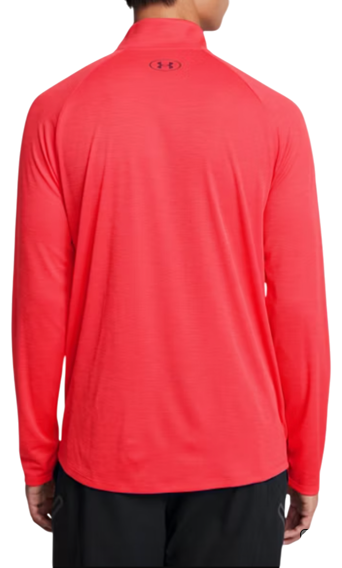 Sweatshirt Under Armour Under Armour UA Tech Textured 1/2 Zip Top Rød | 1382797-713, 1