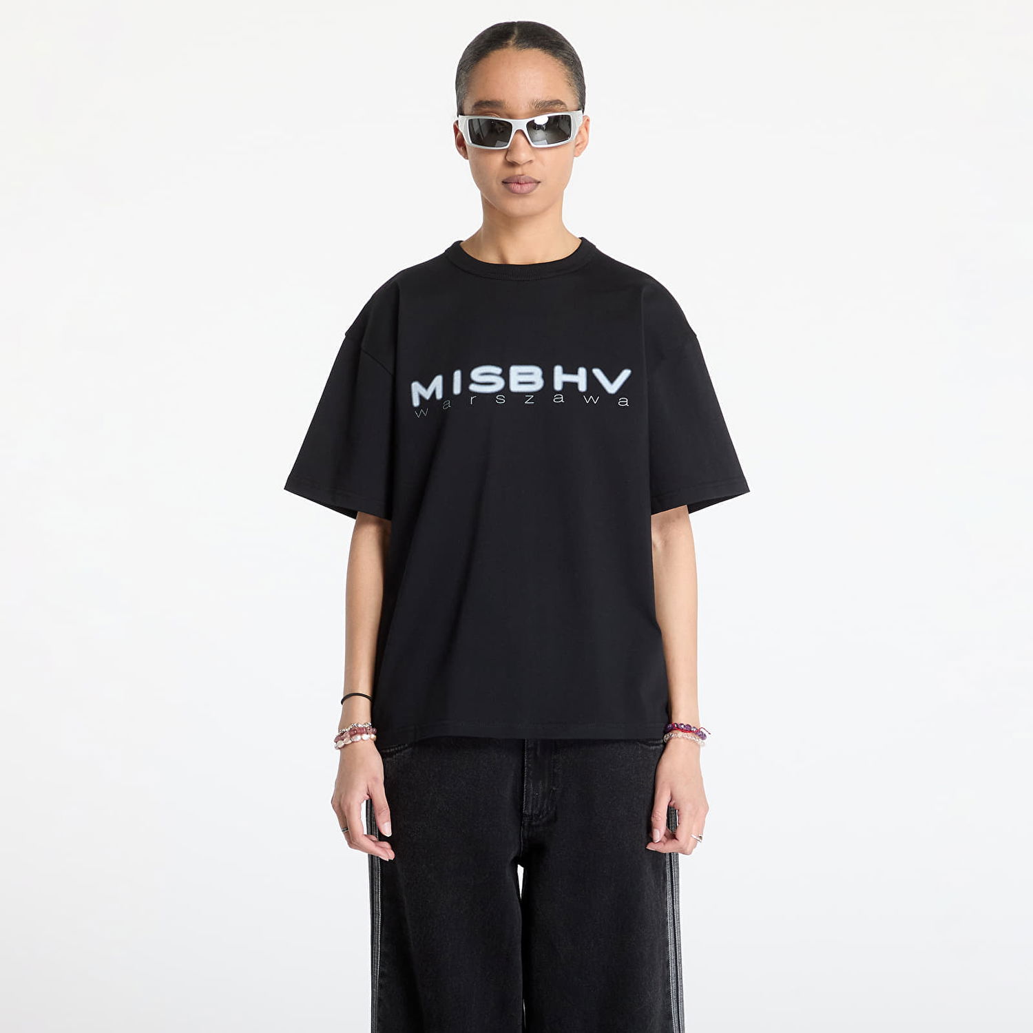 T-shirt MISBHV MISBHV Warszawa T-Shirt Sort | 250M129, 0