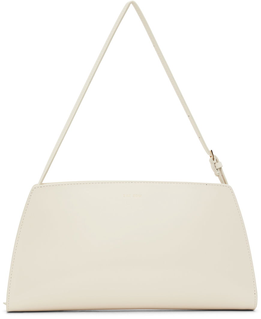 Håndtaske The Row The Row Dalia Baguette Bag Hvid | W1563-L61, 0