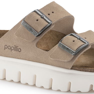 Sneakers og sko Birkenstock Arizona Chunky Suede Leather Beige | 1024950, 3