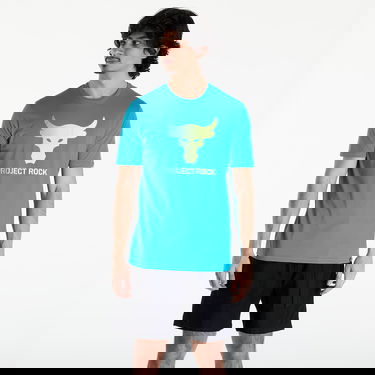 T-shirt Under Armour Project Rock Payoff Kurzarm-Shirt Blå | 1383191-464, 4
