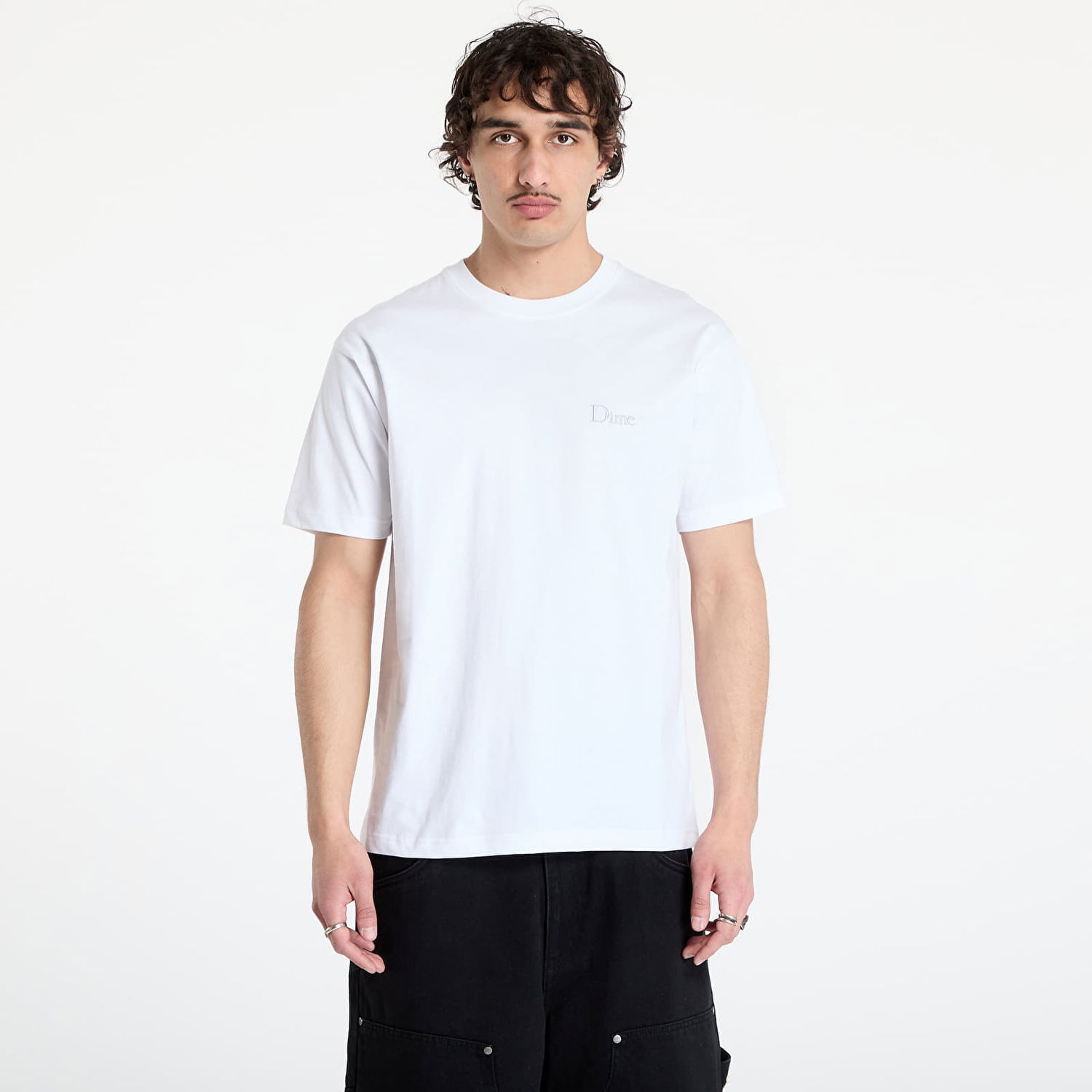 T-shirt Dime DIME Classic Small Logo T-Shirt Hvid | DIME2SP2536WHT, 0