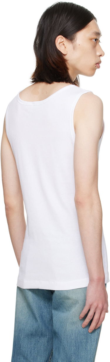 Tanktop Études Pippen White Tank Top Hvid | E24MM161A03200, 2