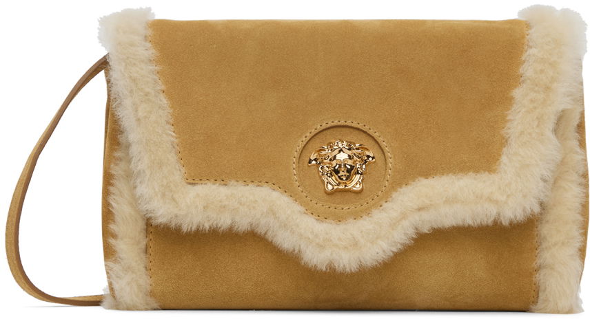Rygsække og tasker Versace Beige & Off-White 'La Medusa' Crossbody Orange | 1000814_1A08720, 0