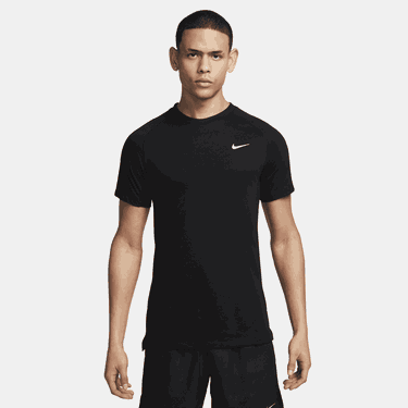 T-shirt Nike fitness Flex Rep Dri-FIT Sort | FN2979-010, 0